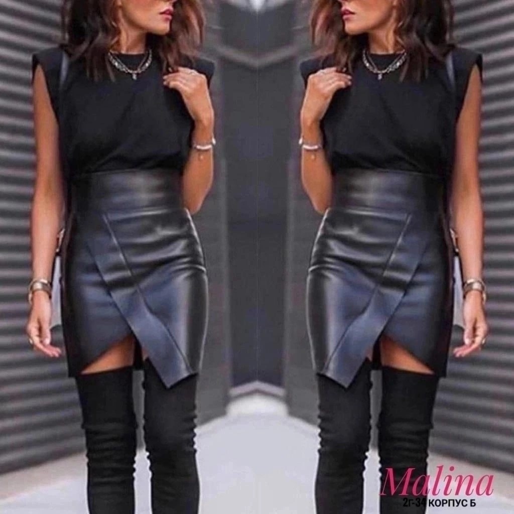 кожаная юбка,юбка из экокожи,юбка из искусственной кожи,юбка из эко кожи,юбка эко кожа