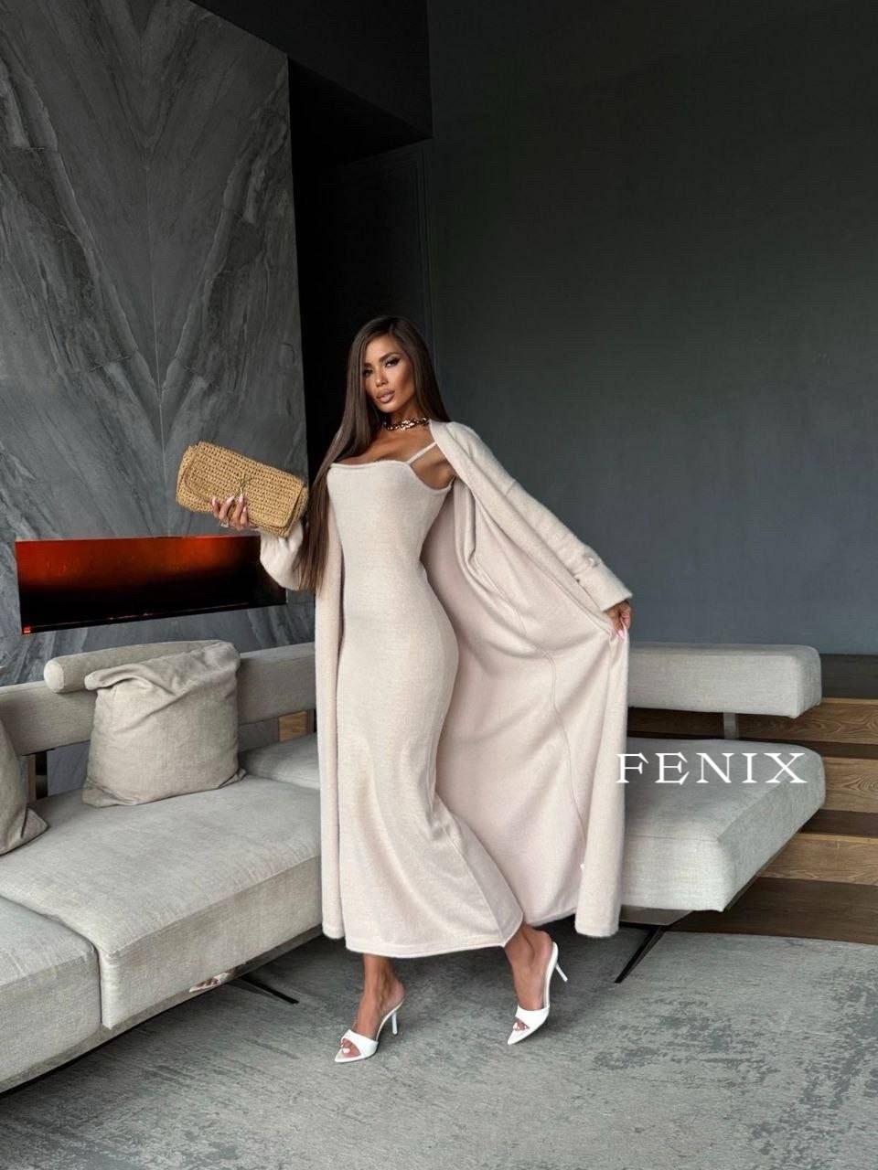 платье лапша с кардиганом,платье накидка,трикотажное платье,платье длинное,костюм с кардиганом