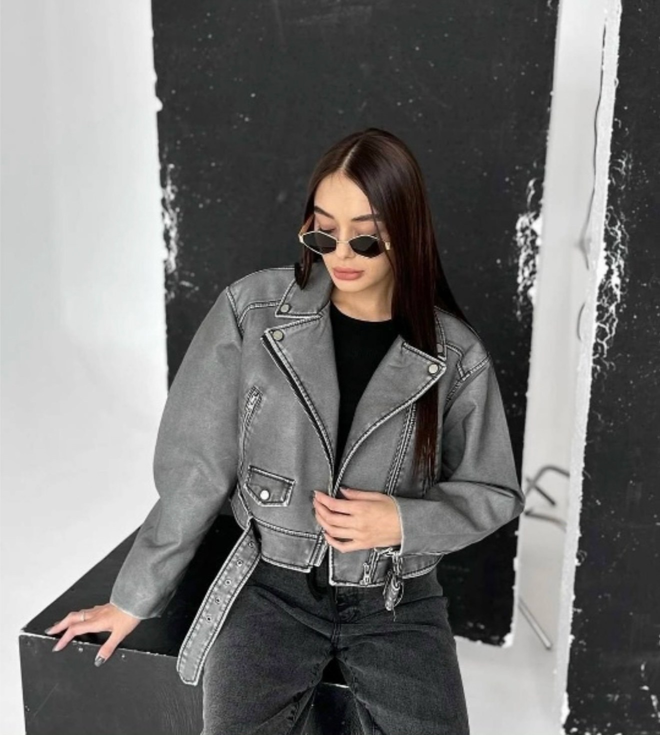 куртка косуха,косуха женская куртка кожаная oversize,косуха кожаная женская куртка оверсайз,куртка косуха из экокожи,куртка кожаная косуха