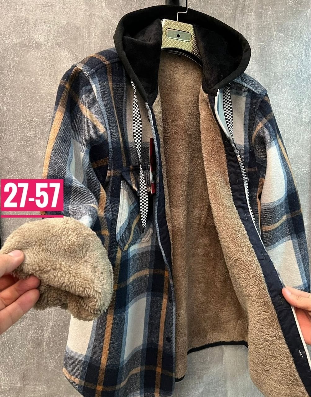 рубашка теплая в клетку оверсайз,рубашка в клетку теплая,рубашка с капюшоном,теплая рубашка,рубашка в клетку с капюшоном
