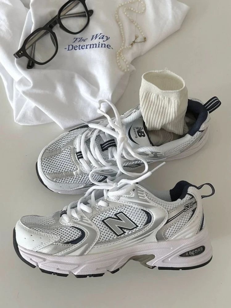 кроссовки new balance 530,кроссовки,кроссовки new balance,new balance 530 white silver,new balance 530 white silver navy