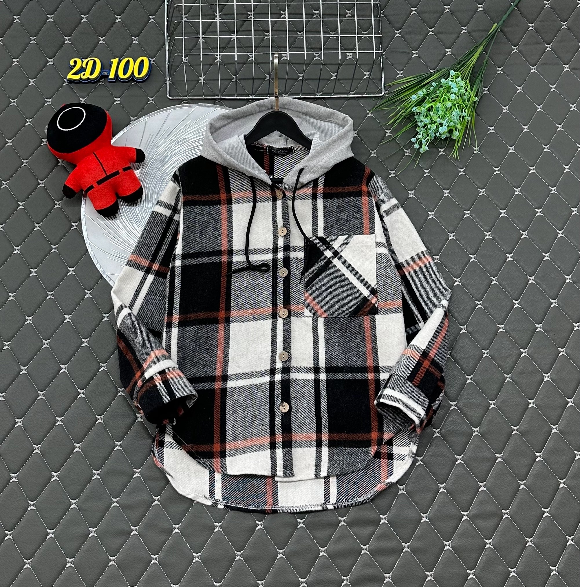 рубашка теплая,рубашка теплая детская,теплая рубашка в клетку с капюшоном,детская рубашка,рубашка с капюшоном