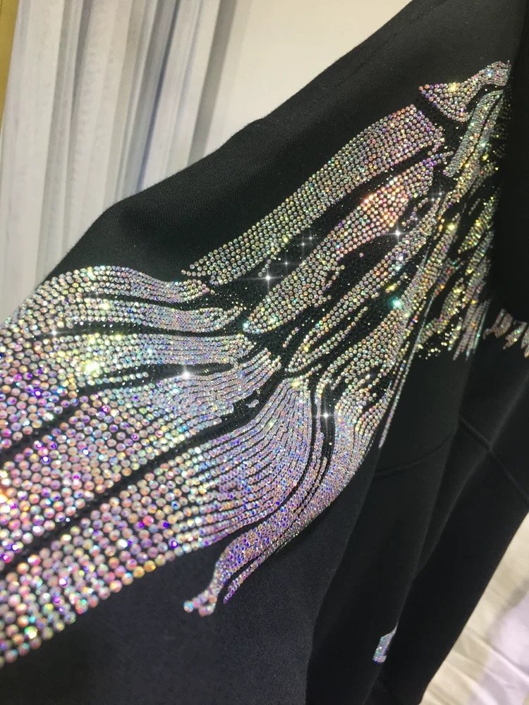 модная толстовка,худи со стразами,толстовка кофта,свитшот с капюшоном,толстовка женская