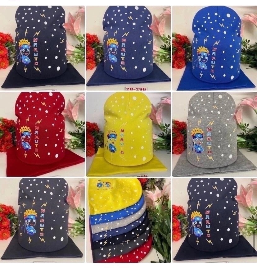 детская шапочка,шапки с шарфом,шапка для детей,шапка и снуд,комплект трикотажный