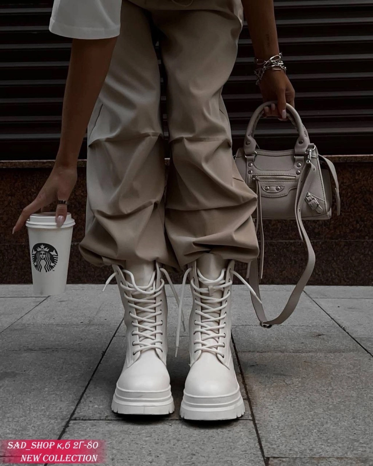 белые ботинки,женская обувь,стиль карго,стиль эстетика,ботинки женские