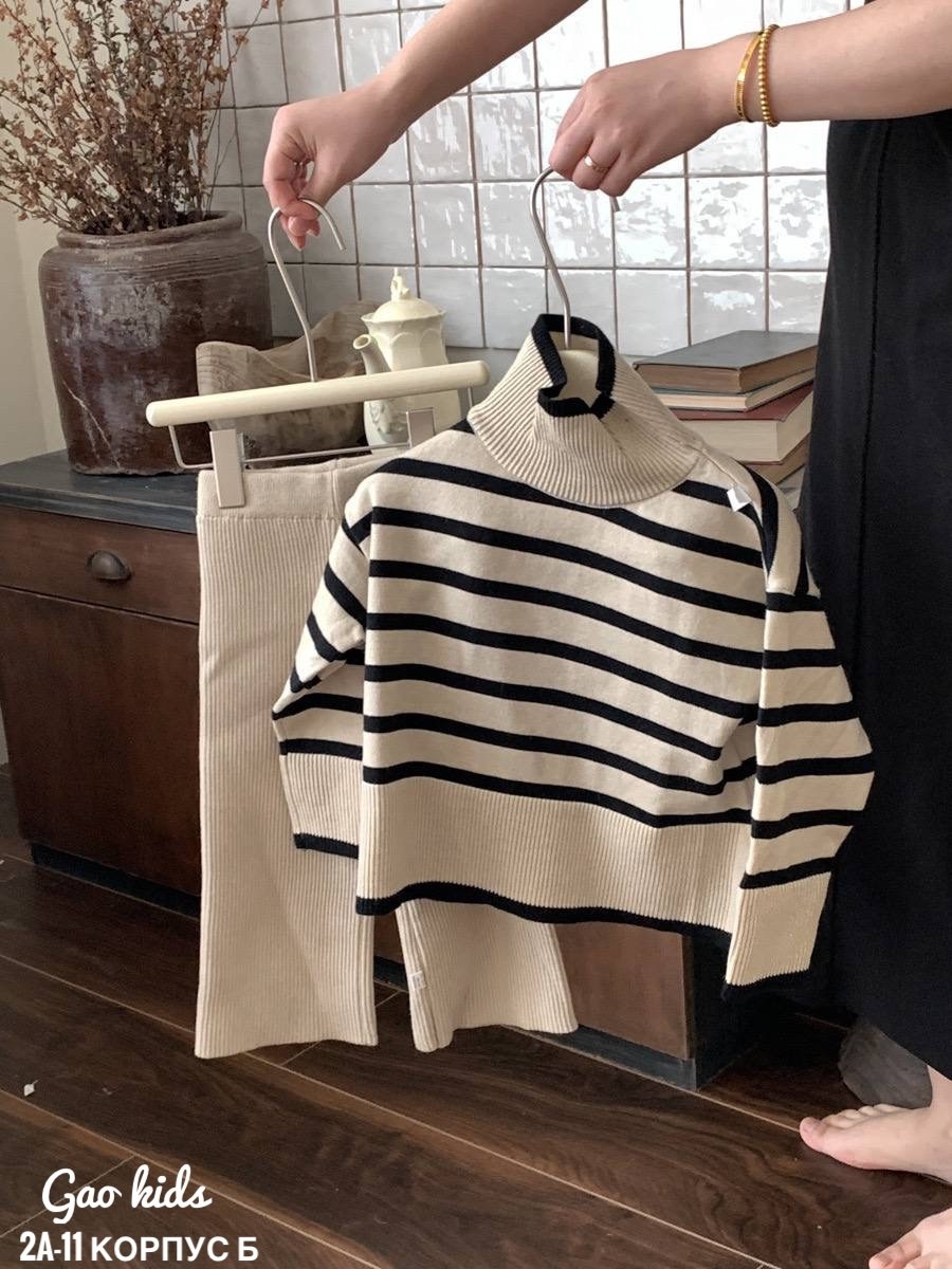 вязаный костюм для девочек,модные свитера,свитер для девочки,трикотажные костюмы,детский свитер