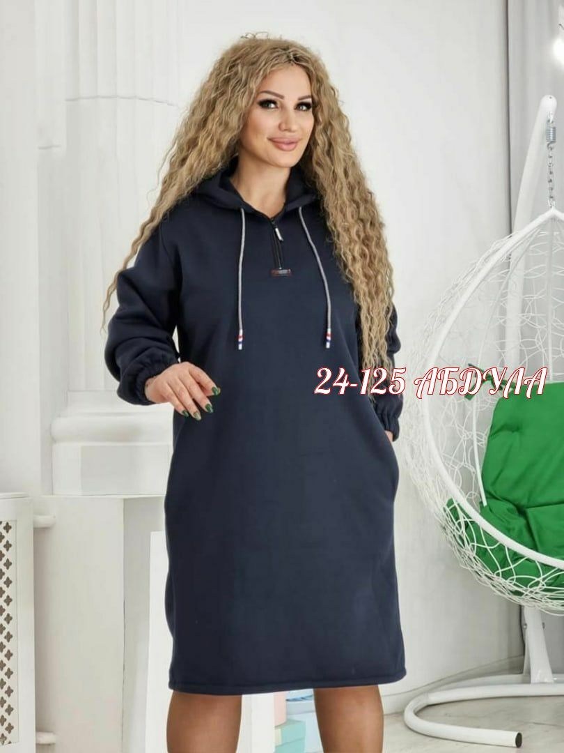 платье толстовка женское,женское платье больших размеров,платье туника с капюшоном,спортивное платье,платье толстовка большого размера