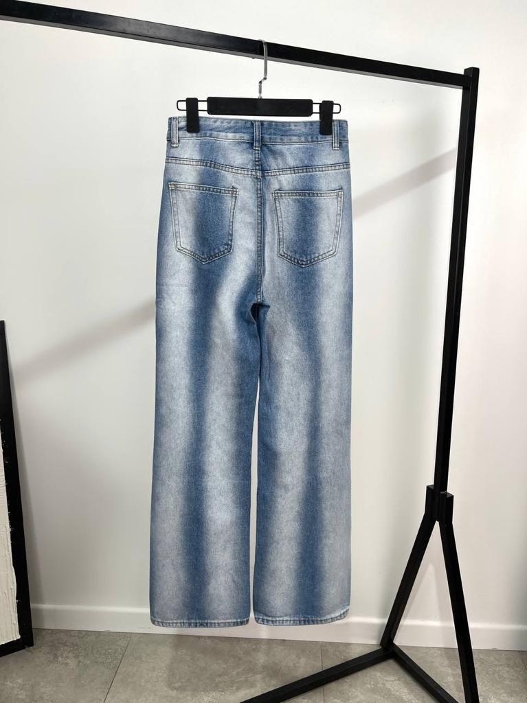 джинсы имитация,джинсы женские,стильные джинсы,джинсы женские клеш,джинсы модные