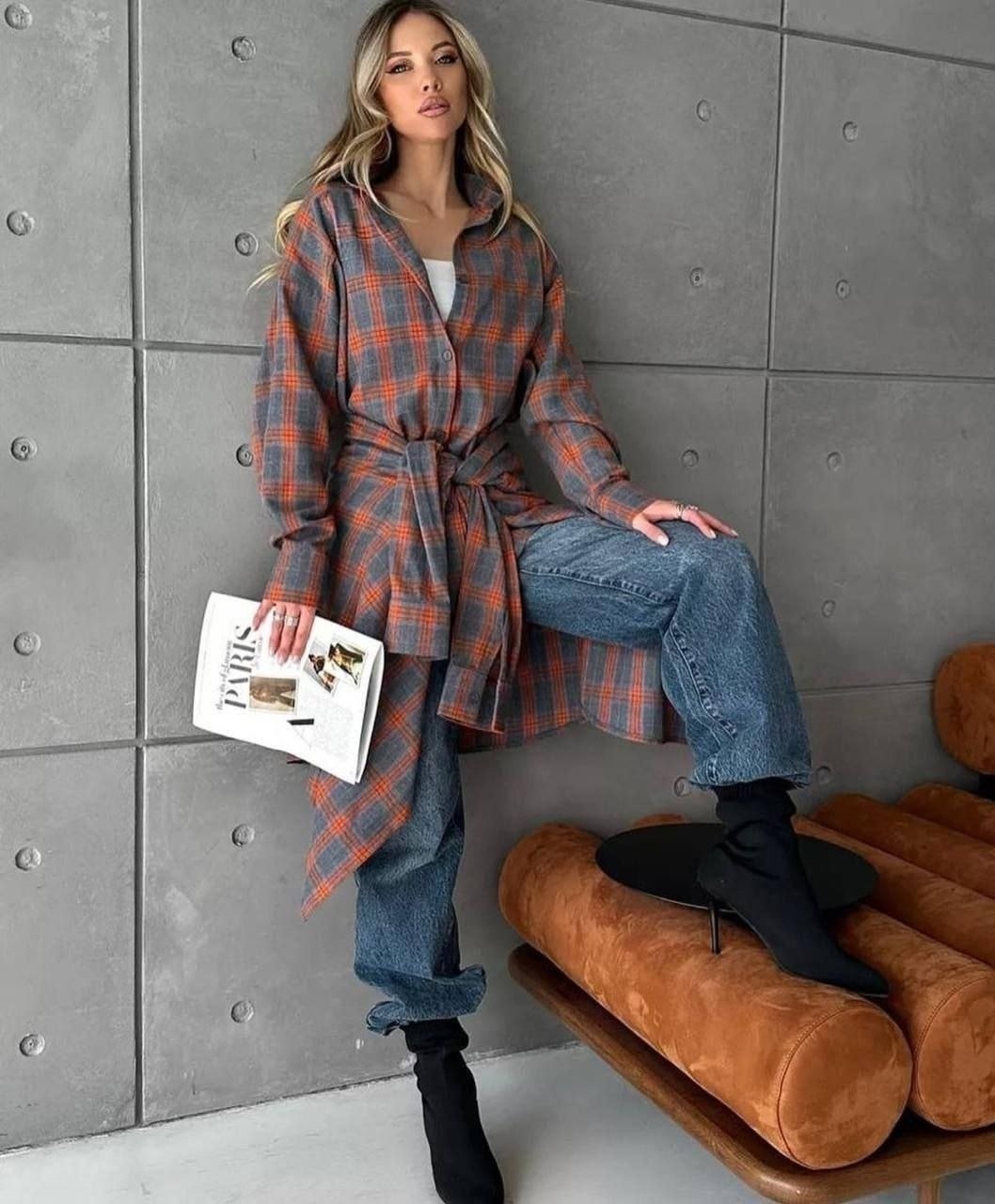 рубашка женская в клетку оверсайз,стиль оверсайз,рубашка оверсайз в клетку,оверсайз рубашка,рубашка в клетку оверсайз розовая