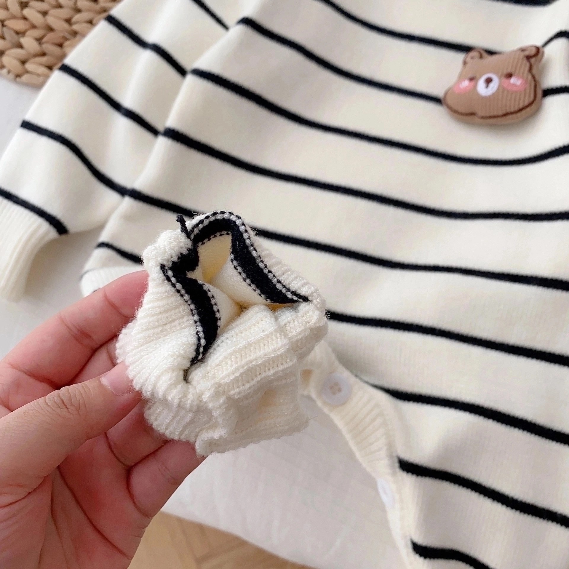 зара детский комбинезон в полоску,одежда для новорожденного,одежда для младенца,детский комбинезон для новорожденного,детские вязаные комбинезоны