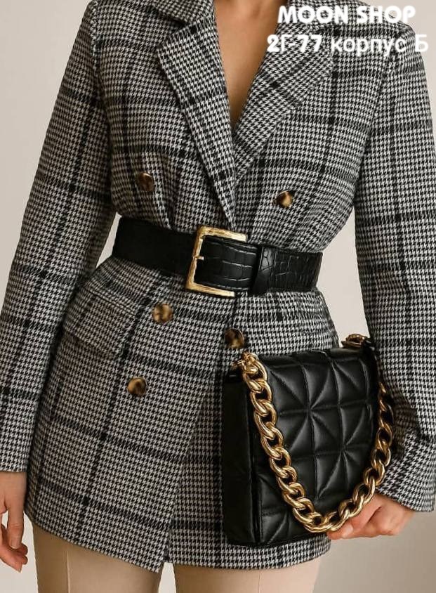 пиджак в клетку женский,пиджак в клетку,жакет с поясом,жакет в клетку,пальто поясом