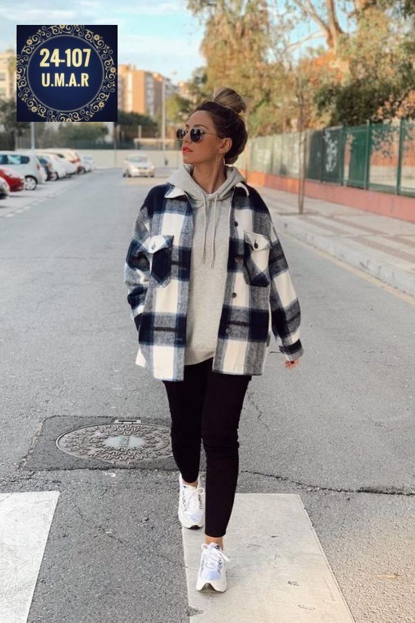 рубашка в клетку оверсайз женская,образы с клетчатой рубашкой оверсайз,повседневный стиль одежды,повседневный стиль,модная рубашка женская оверсайз