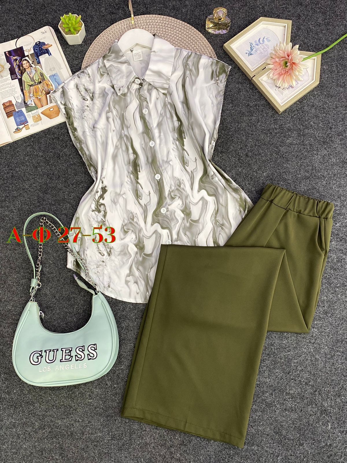 шелковый костюм в пижамном стиле,брючный костюм в пижамном стиле,шёлковый костюм женский,атласный костюм женский,костюм женский брючный