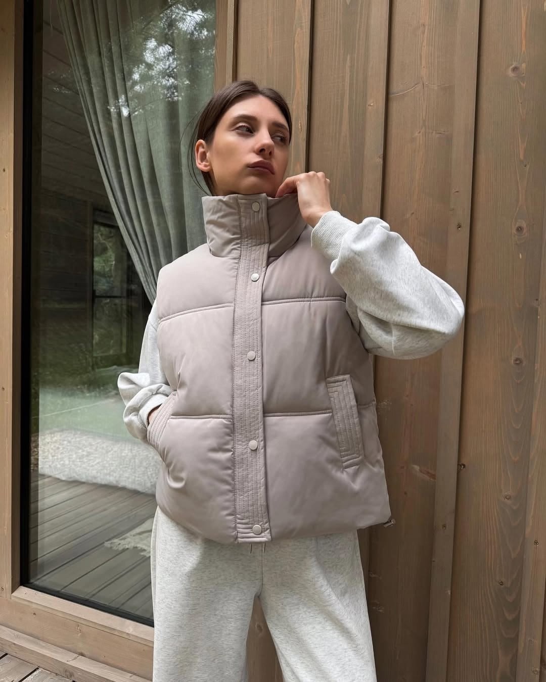 жилетка женская,жилет женский,жилет теплый,жилет женский утепленный,стильная жилетка