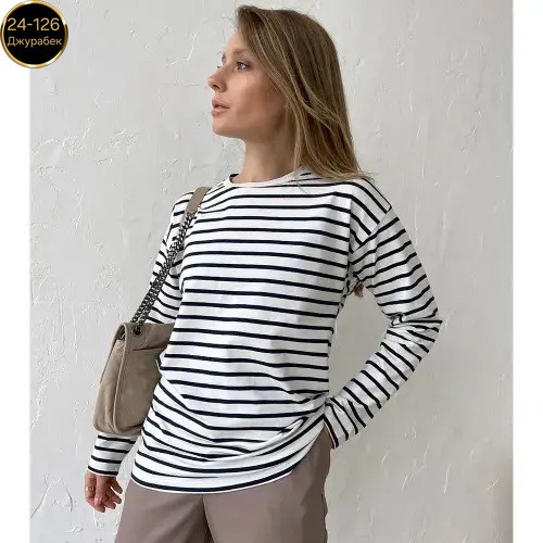 лонгслив в полоску тельняшка,лонгслив в полоску тельняшка оверсайз,модные тельняшки 2025 женские,лонгслив женский в полоску,кофта в полоску