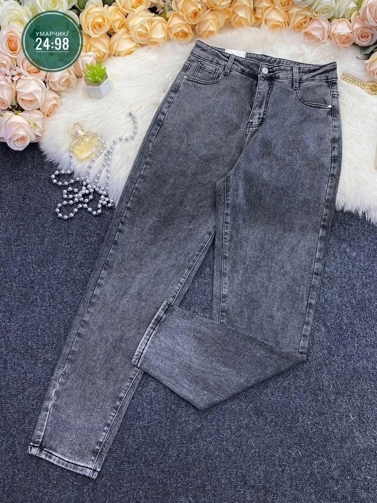 штаны джинсы,джинсы женский,джинсы брюки,джинсы мом женские серые,джинсы мом