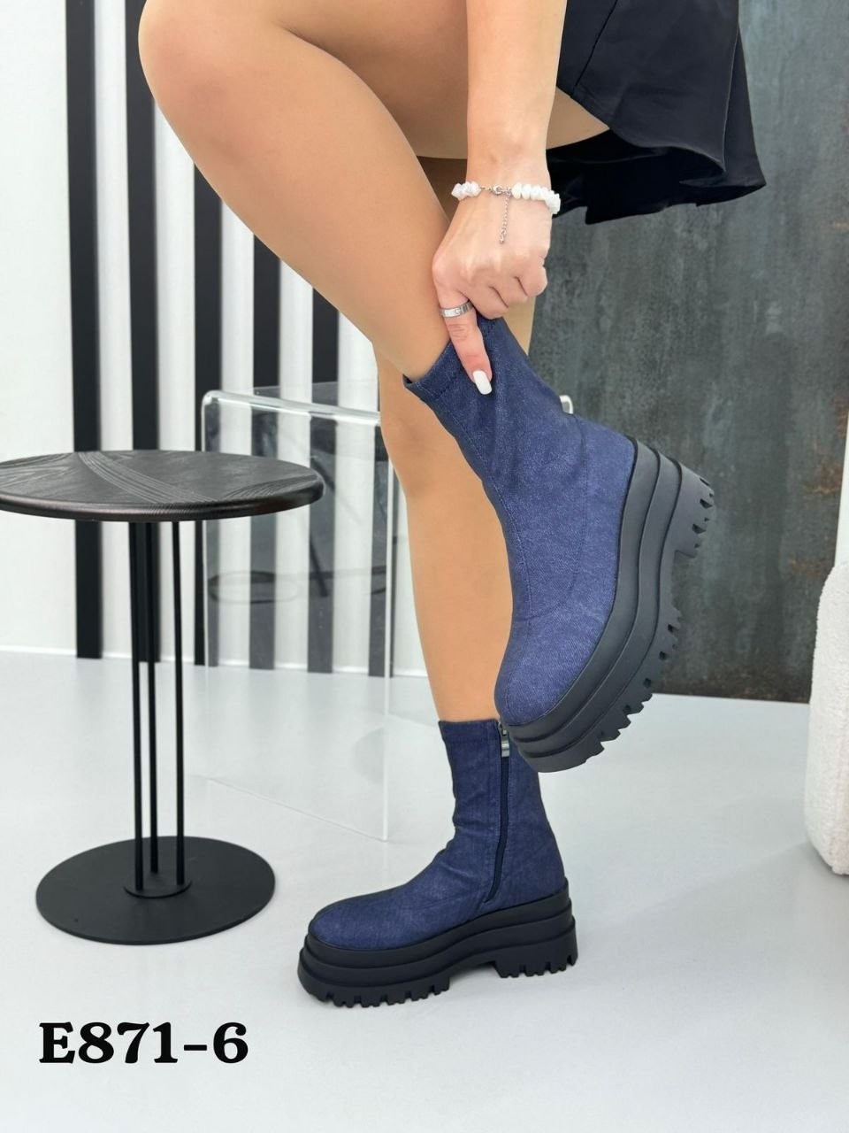 , женская,ботинки текстиль,ботинки на платформе,платформа