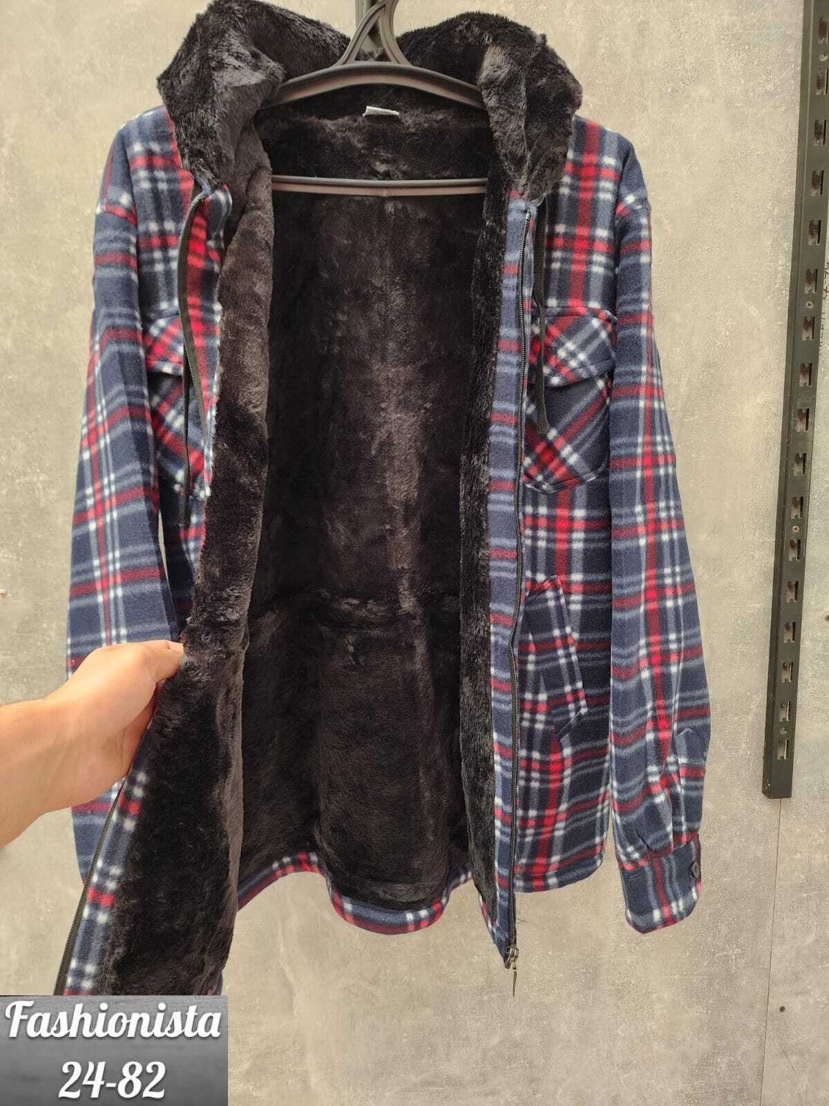 рубашка на меху,рубашка с капюшоном,рубашка с капюшоном мужская,рубашка в клетку с капюшоном,рубашка теплая на флисе