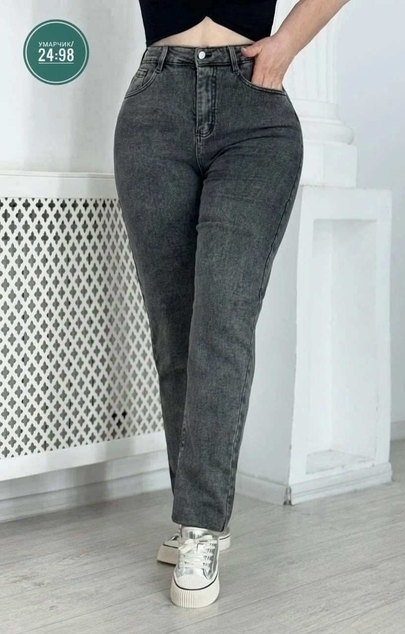 штаны джинсы,джинсы женский,джинсы брюки,джинсы мом женские серые,джинсы мом