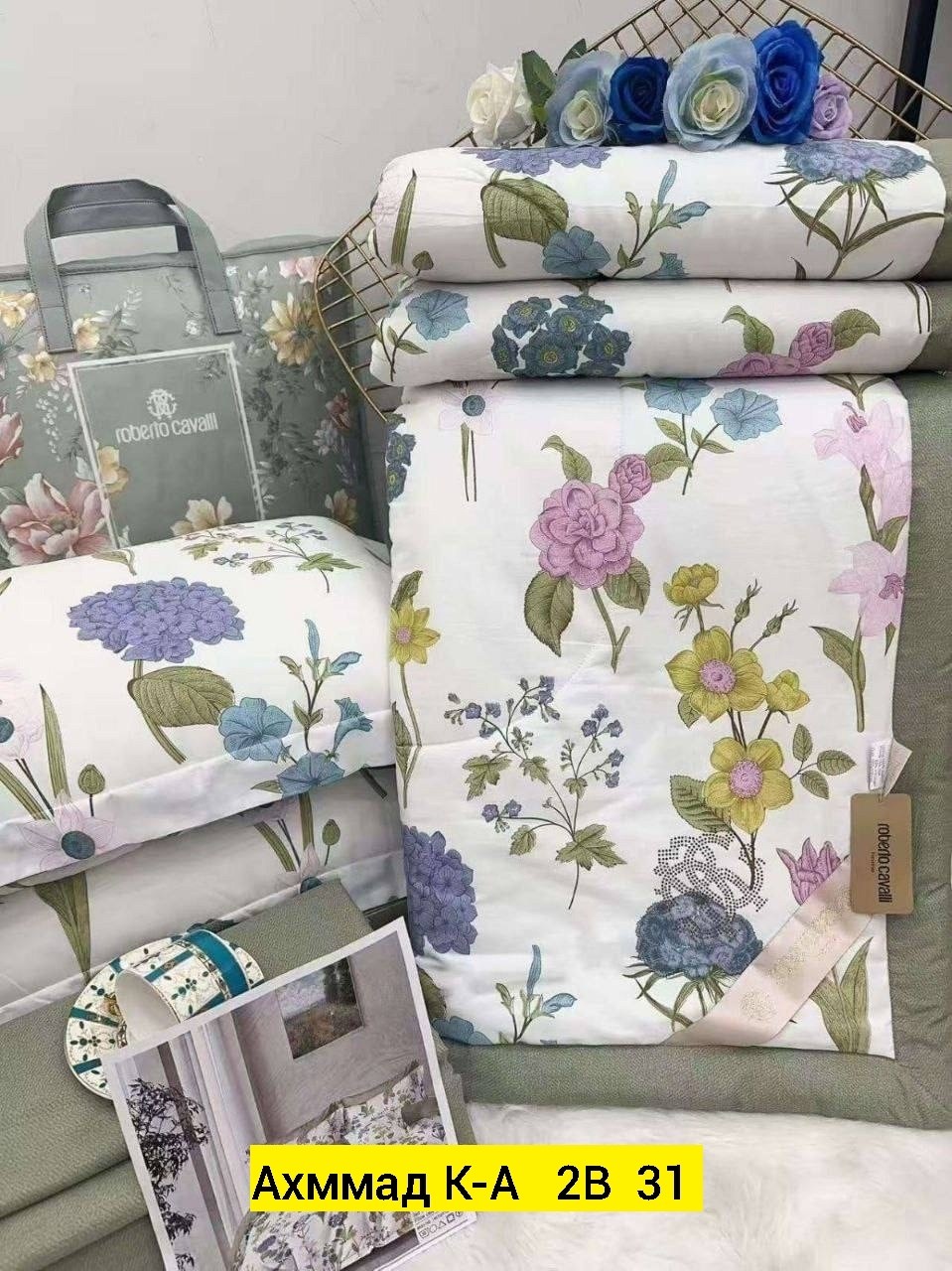 комплект постельного белья с одеялом roberto,комплекты постельного белья roberto cavalli,комплект постельного белья с одеялом santfair,комплект постельное белье с готовым одеялом,комплект постельное б