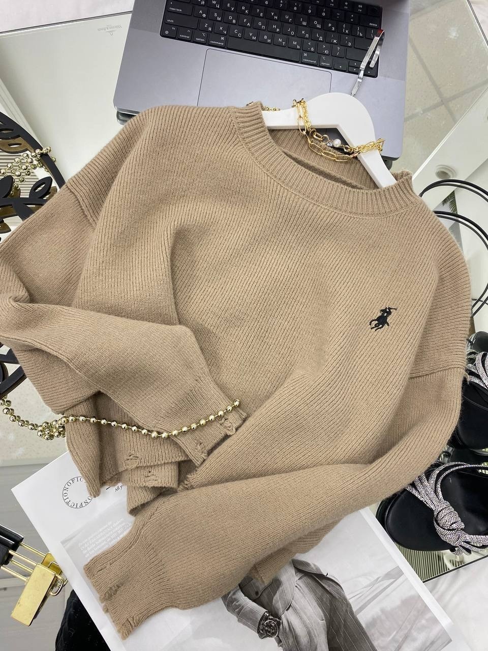 свитер лакшери рвань,свитер теплый джемпер,свитер,модные свитера,свитер женский оверсайз