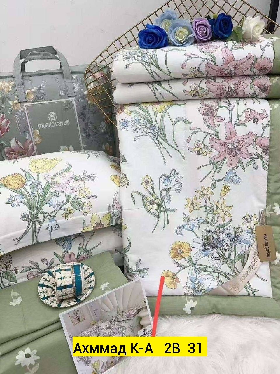 комплект постельного белья с одеялом roberto,комплекты постельного белья roberto cavalli,комплект постельного белья с одеялом santfair,комплект постельное белье с готовым одеялом,комплект постельное б