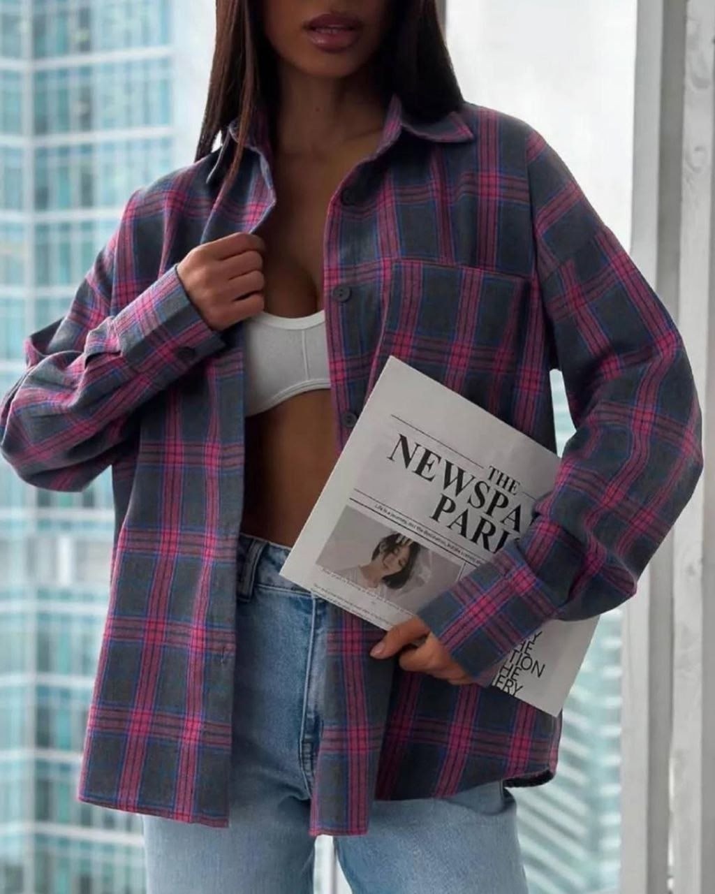 рубашка в клетку,клетчатая рубашка,рубашка в клетку женская,рубашка женская оверсайз,женская рубашка