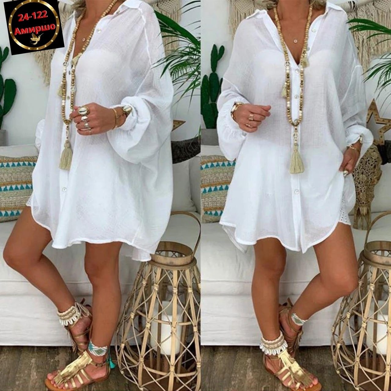 женская летняя рубашка,рубашка из хлопка и льна,туника рубашка,,рубашка женская