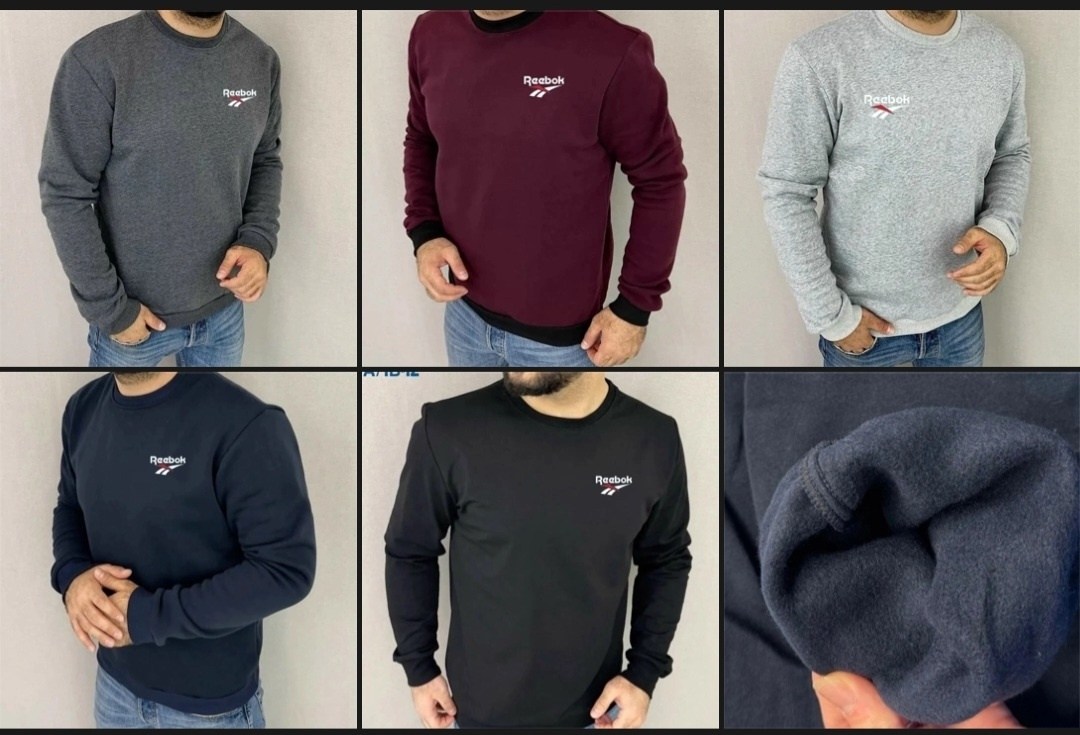 свитшот повседневный,мужские свитшоты,толстовки свитшот,толстовка кофта,свитшот reebok