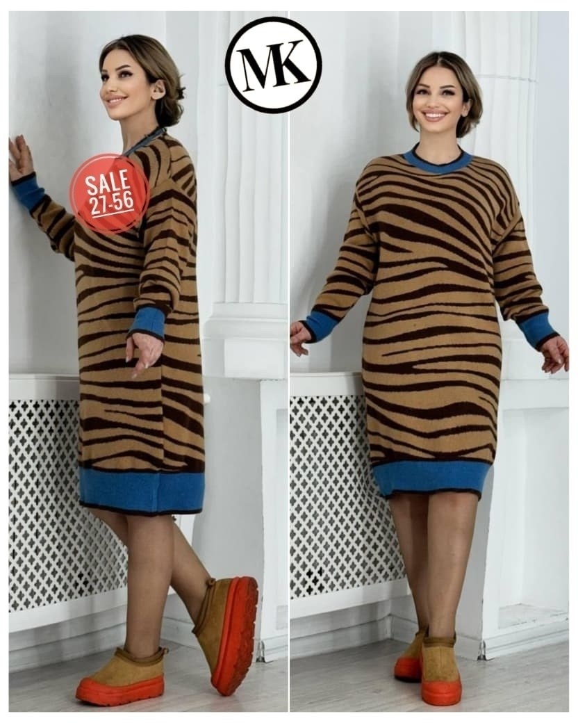 платье туника,платье вязаное,платье женская,трикотажное платье,стильное платье