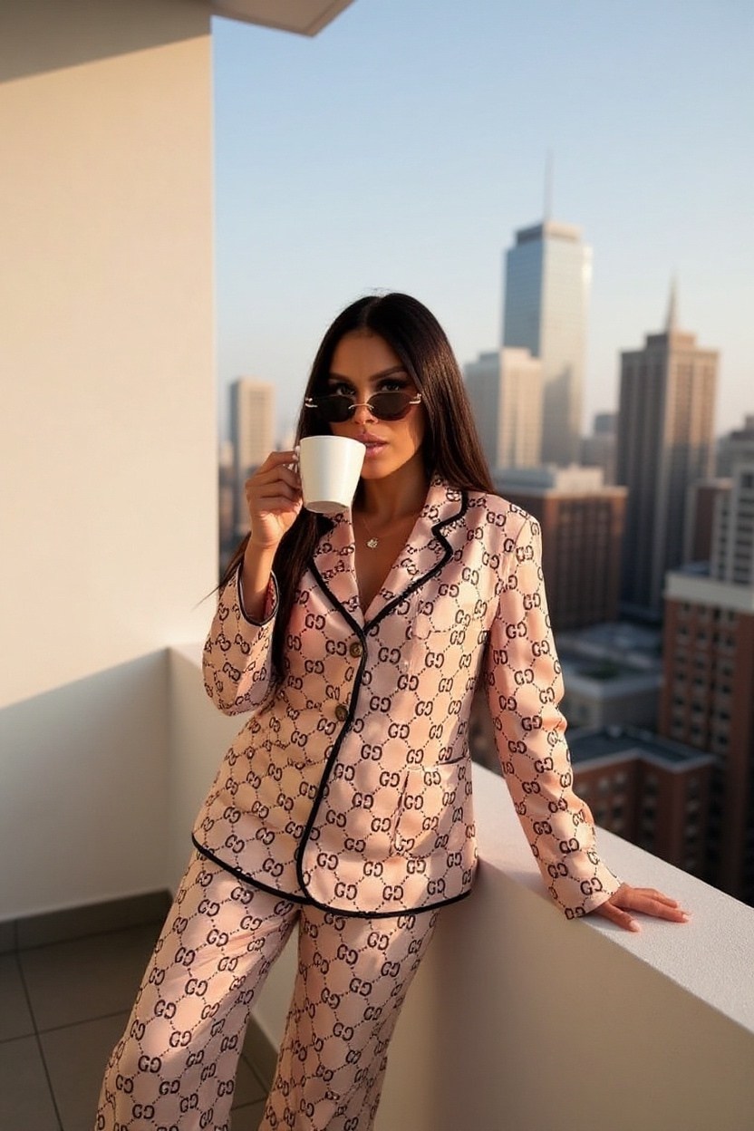 шелковый костюм луи виттон,костюм гуччи женский,пижамные костюмы,гуччи пижама,женская пижама