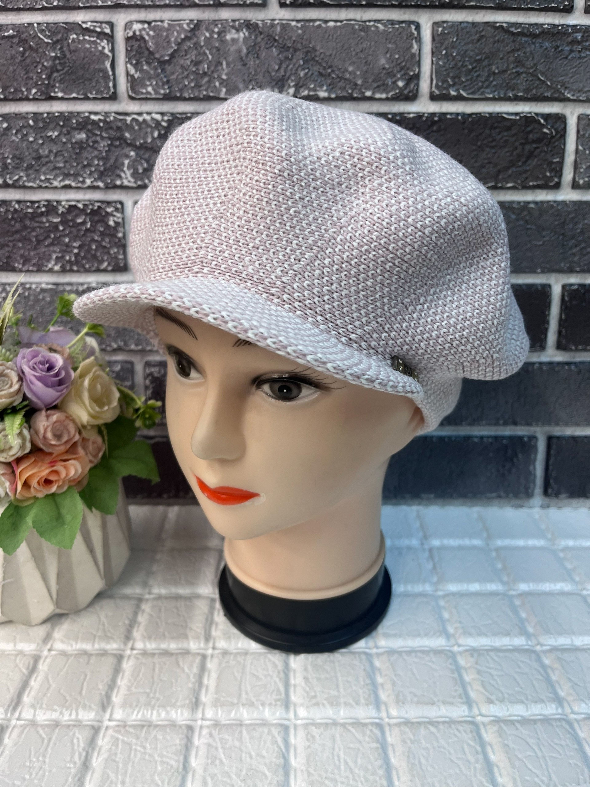 кепка женская,вязаная кепка женская,кепка взрослая,кепка восьмиклинка женская,кепка