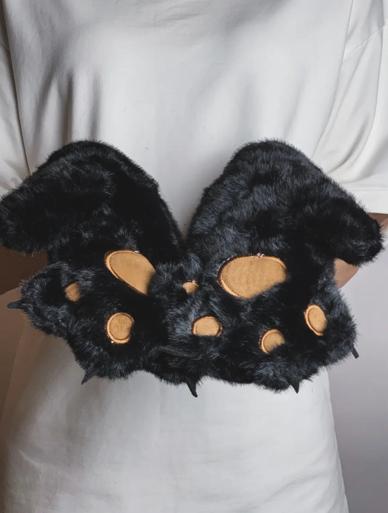 перчатка,перчатки лапки,теплые перчатки,перчатки модные,меховые перчатки