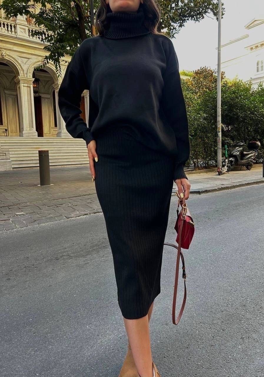 трикотажный костюм женский с юбкой,трикотажные костюмы с юбкой,теплый костюм с юбкой,костюм с юбкой