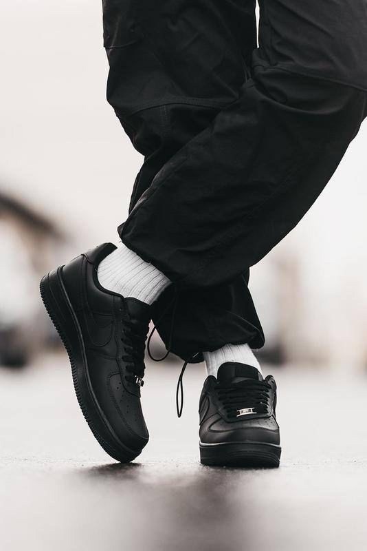 nike air force 1 low triple black,nike air force 1 low black,nike air force 1 черные,мужские кроссовки nike air force 1,кроссовки