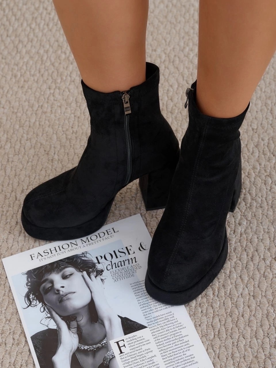 ботильоны замшевые,ботильоны женские,ботильоны на платформе,ботильоны,ботильоны obba