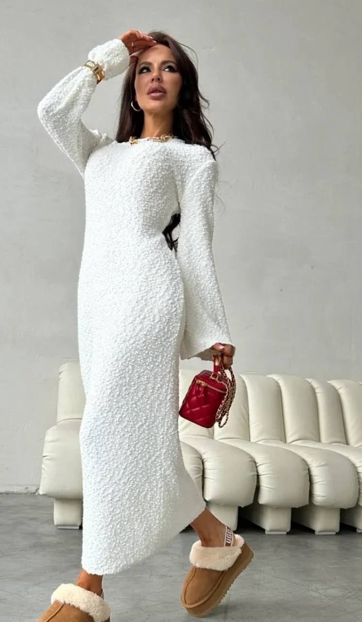 платье вязаное,белое вязаное платье,платье вязаное женское,теплое вязаное платье,трикотажное платье