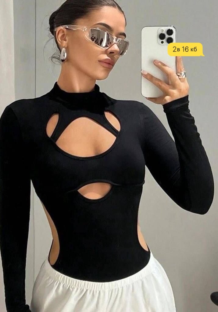 боди с вырезами,женские боди,трикотажное боди,боди черное,боди женское с вырезом