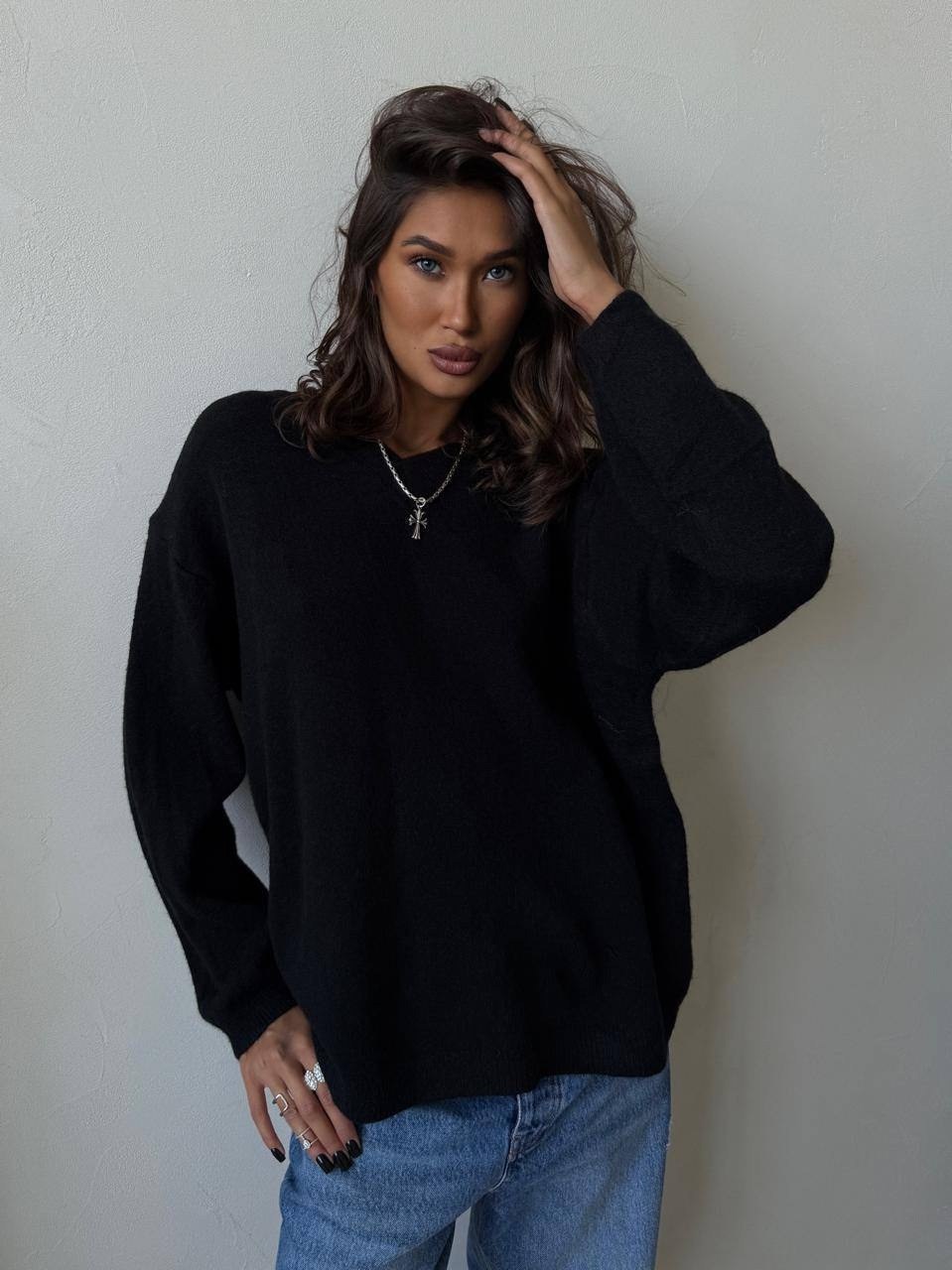 джемпер оверсайз,свитер с v образным вырезом женский оверсайз,удлиненный свитер оверсайз,кофта женская,свитер оверсайз из ангоры