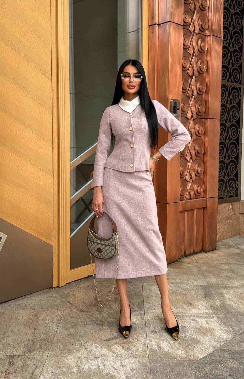 элегантные костюмы,модные костюмы,стильные костюмы,твидовый костюм с юбкой,костюм с юбкой