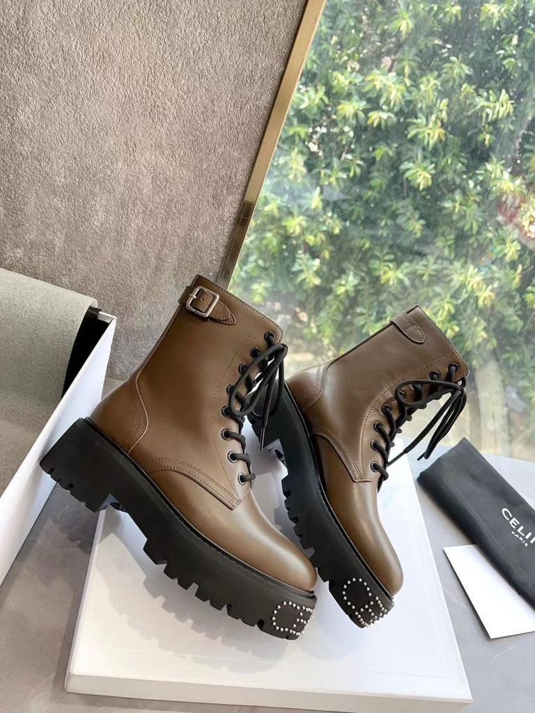 ботинки celine,,ботинки женские celine,ботинки женские,женские ботинки на платформе