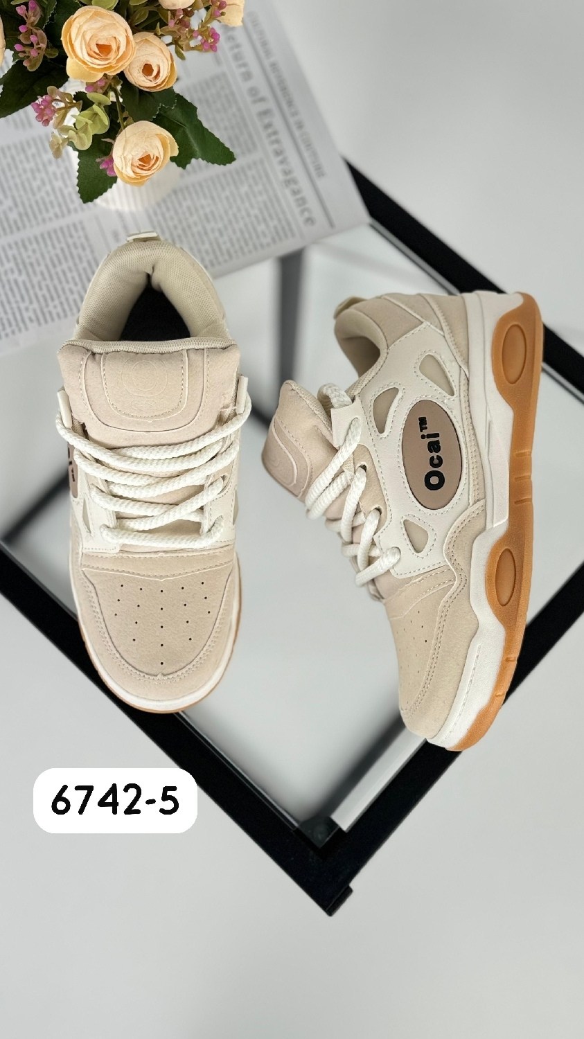 кроссовки женскиe,,бежевые кроссовки женские,кроссовки эко, женская кроссовки