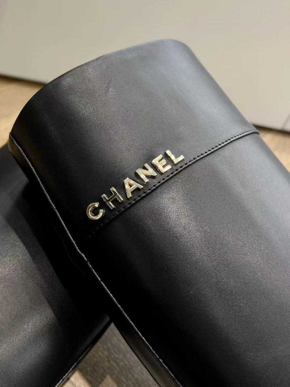 сапоги chanel,сапоги шанель черные,сапоги шанель,женские сапоги,сапоги черные