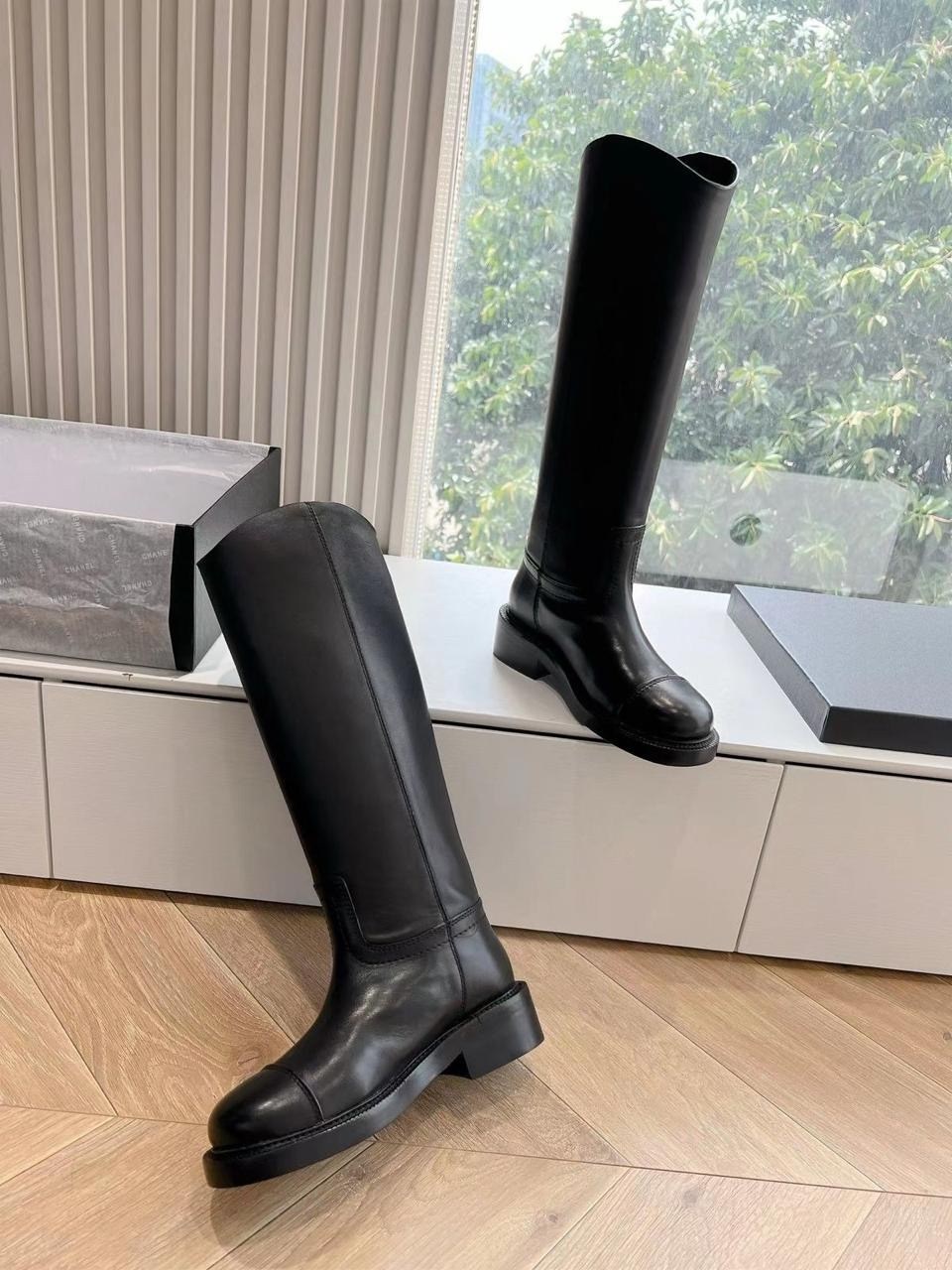 сапоги chanel,сапоги шанель,сапоги кожаные,женские сапоги,сапоги модные