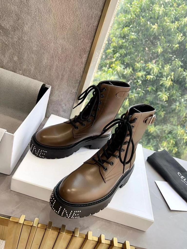 ботинки celine,,ботинки женские celine,ботинки женские,женские ботинки на платформе