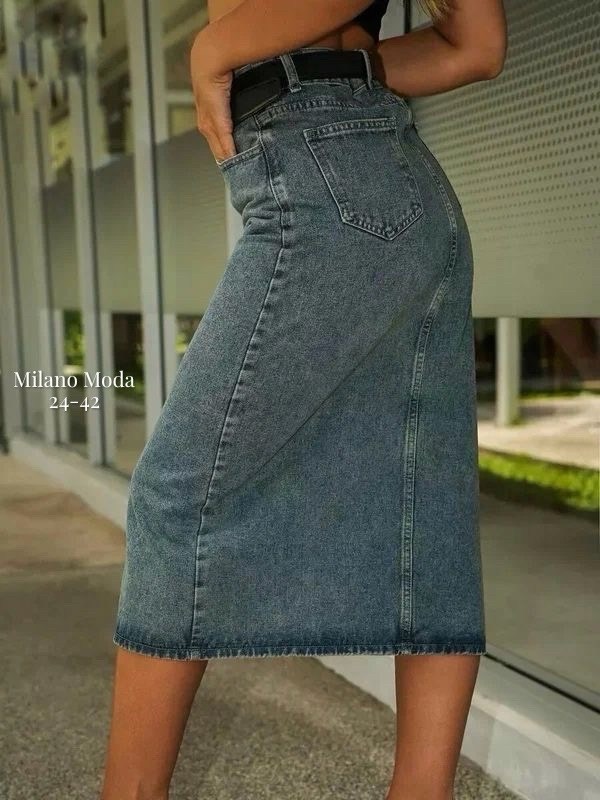 юбка миди с разрезом джинсовая,джинсовая юбка миди,юбка джинсовая женская,джинсовая юбка,юбка джинсовая длинная