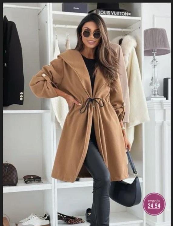 женское пальто,пальто женское кашемировое,пальто с капюшоном,пальто кашемир,женское демисезонное пальто