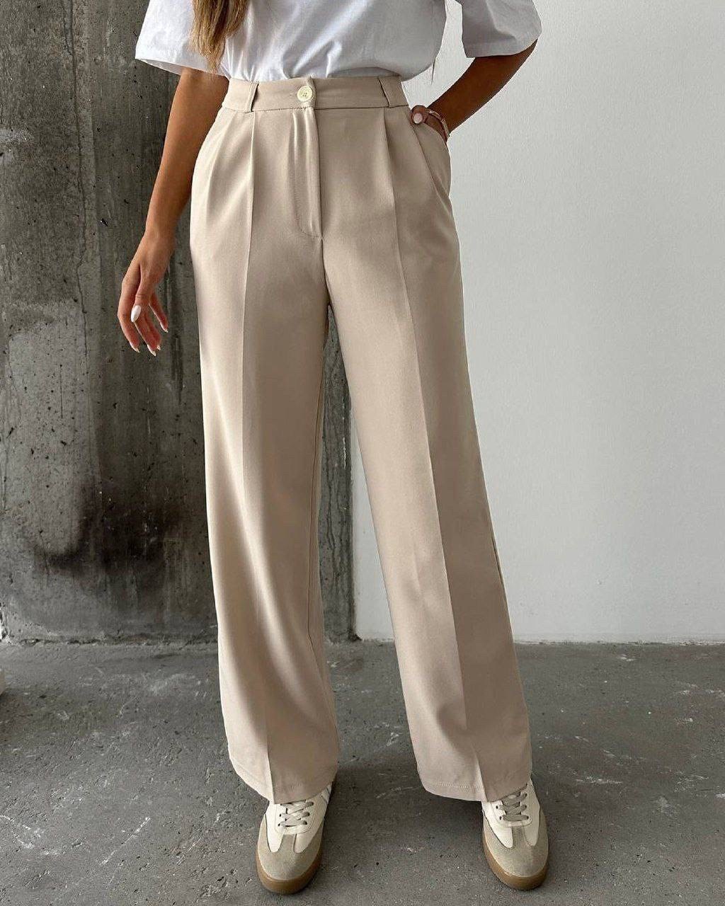 брюки палаццо бежевые,брюки палаццо,брюки женские палаццо,молочные брюки палаццо,брюки палаццо женские широкие