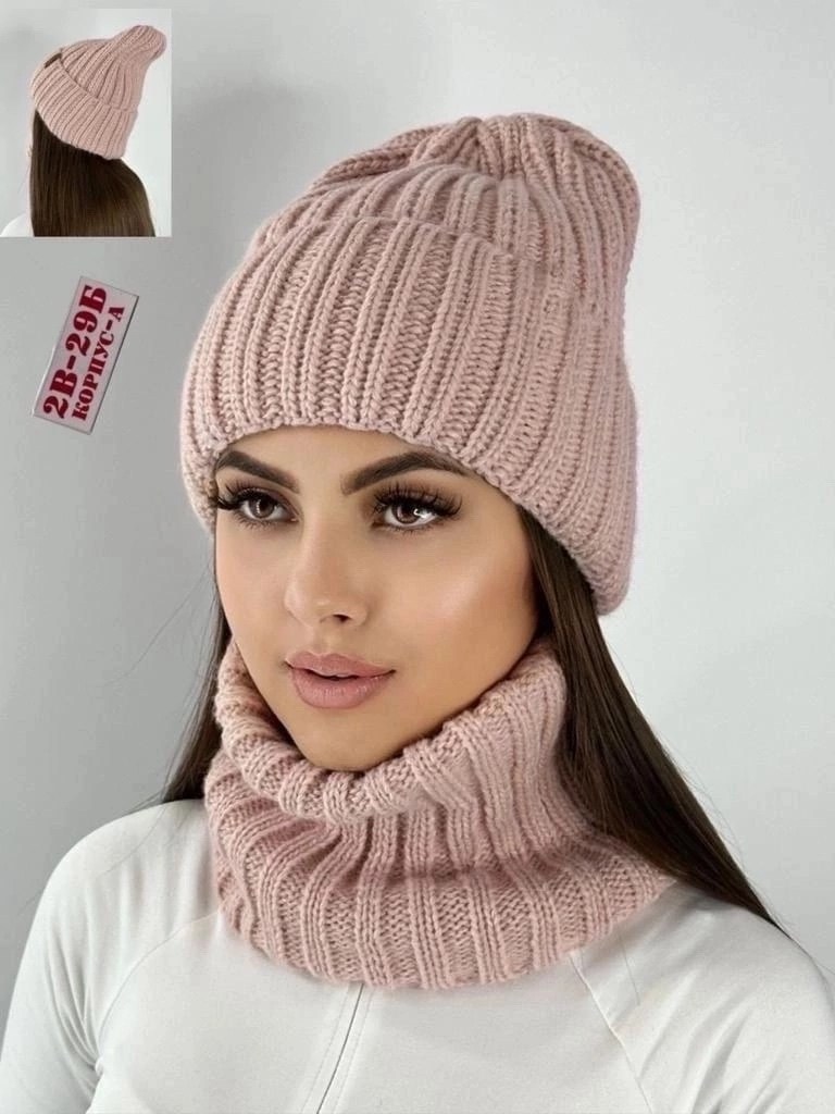 шапка снуд комплект,шапка зимняя женская,комплект шапка и снуд женская,шапки комплект женская,шапка женская