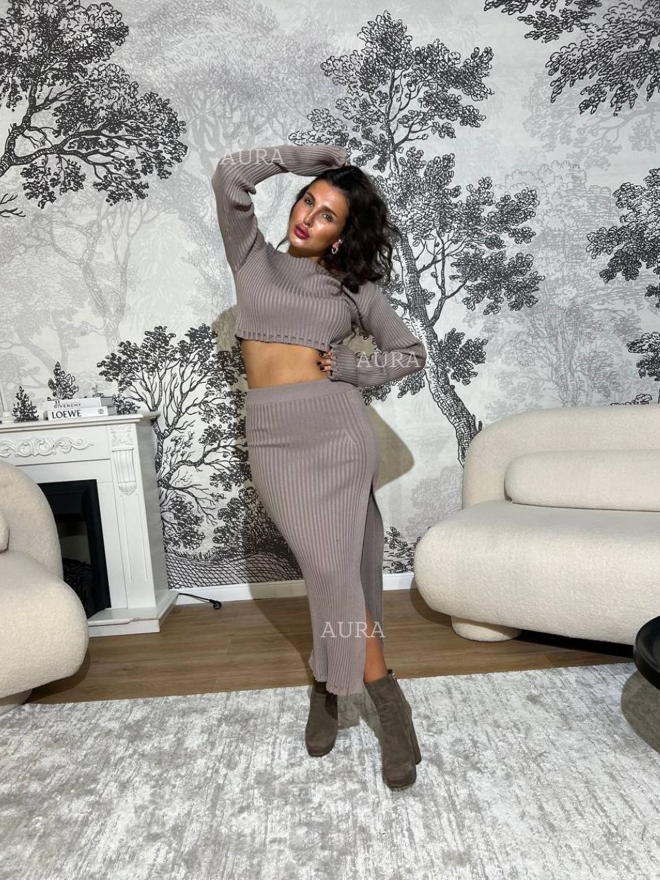 костюм с юбкой,юбка с кофтой,вязаные костюмы,стильные костюмы,трикотажные костюмы с юбкой